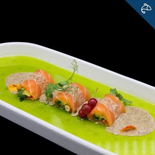 Carpaccio rotolo style