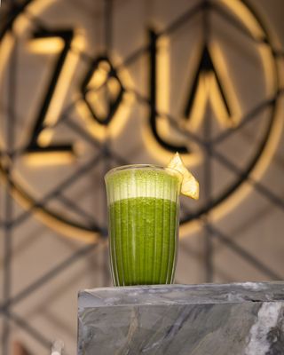 Pineapple Basil Cooler