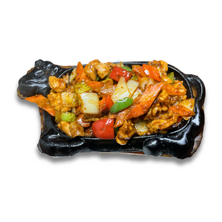 курица на жаровне