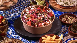 Klasyk - BOWL (jak sałatka + Frytki)