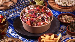 Klasyk - BOWL (jak sałatka + Frytki)