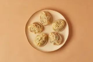 Манты с Говядиной (1 шт)