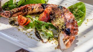 Октопод на плоча (180г)