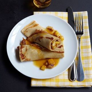 Crêpe Miel Aux Amandes