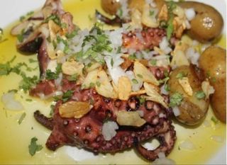 Polvo Assado na Brasa