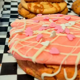 Cookie crumbl style FRAMBUESA