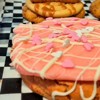 Cookie crumbl style FRAMBUESA