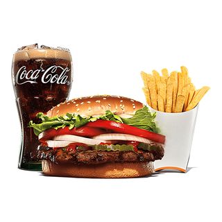 Flame Grilled Whopper meal