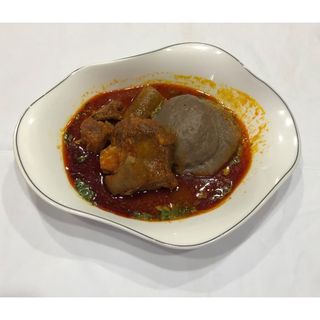 Amala + Ogufe Combo