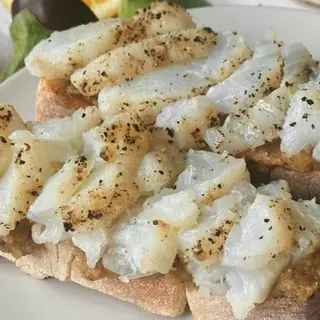 Tosta De Bacalao Ahumado