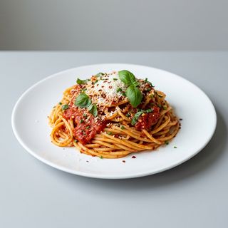 Spaghetti Arabiata Spicy
