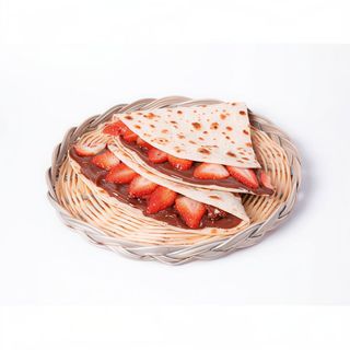Piadina de Nutella con Fresas