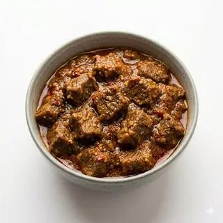 62. Lamb Madraslamb Cooked In A Hot Spicy Sauce