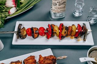 ბოსტნეულის მწვადი