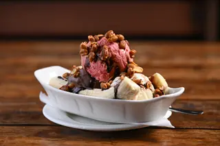 Banana Split Sundae