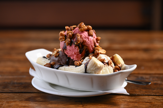 Banana Split Sundae