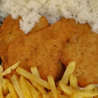 Bifes de Frango Panados