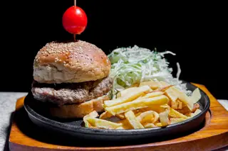 Burger porc