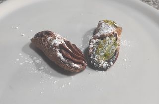 2 Mini cannolo siciliano