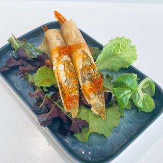 Rollitos langostino (2p)