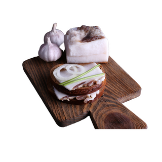 Сало з часником (100г)