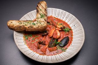 Supa de fructe de mare