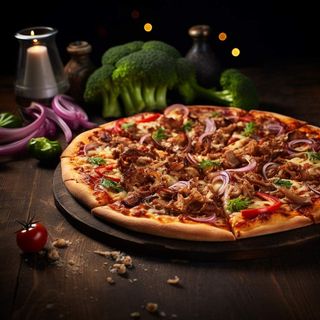 Pizza Napolitana & sok