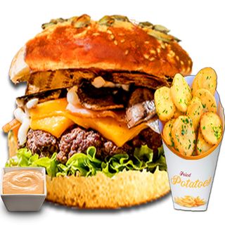 Mad Mashroom Burger Meniu 500g