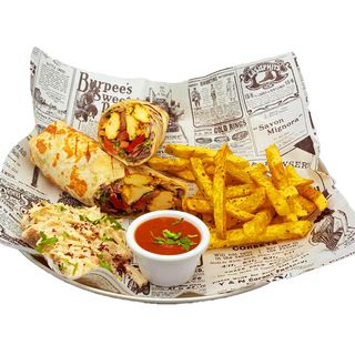 Wrap Shawarma Cordero y Pavo