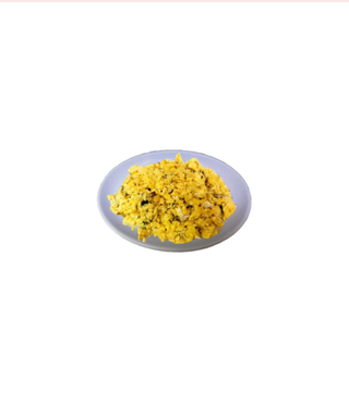 Huevos revueltos con champiñón