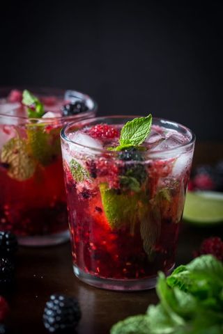 Red Berries Mojito
