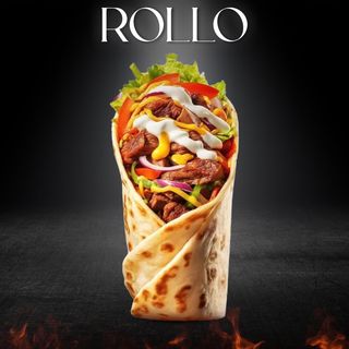 Menu rollo gigante