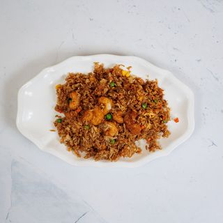 Pirjana riža s gamberima