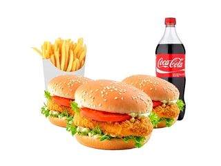 Oferta de hamburguesa