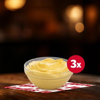 სამმაგი ყველის სოუსი