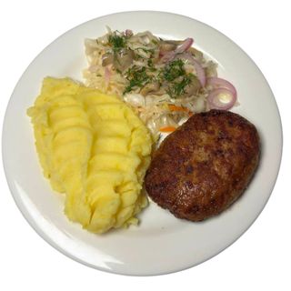 Kotlet soczysty z dodatkiem