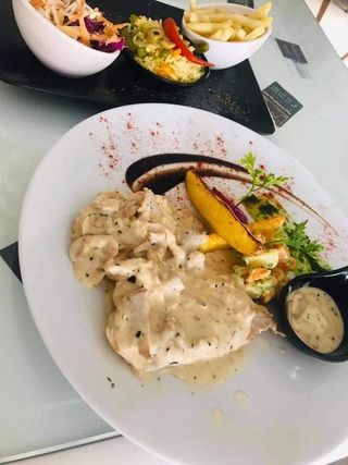 Escalope sauce champignons