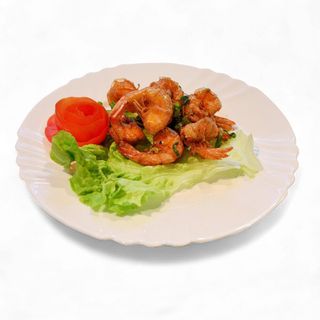 Gamberi al pepe nero