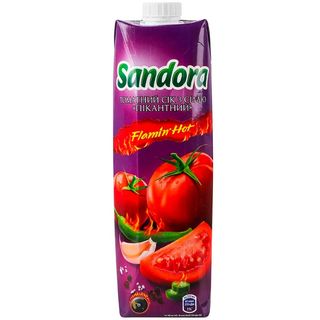 Сік Sandora Томатний Пікантний з м'якоттю 950 мл