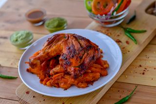 Chicken Tikka With Chips