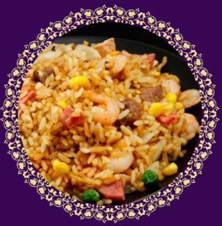 Ryż smażony z wołowiną 