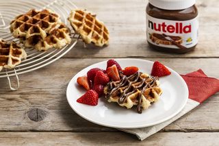 Gaufre Nutella Fruits Secs