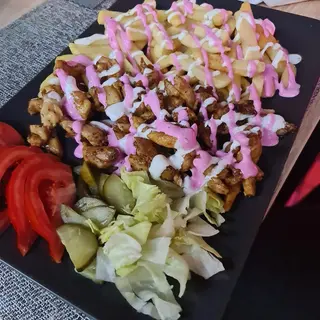 Shaorma la farfurie