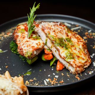 Escalope poulet a la milanaise