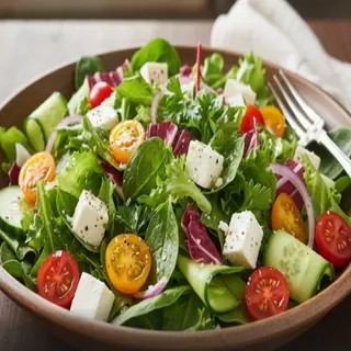 Ensalada con queso