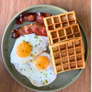 Waffles de los buenos días