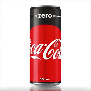 კოკა-კოლა ზერო ქილის - 0,33ლ