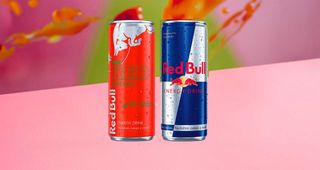 2 Latas de red bull