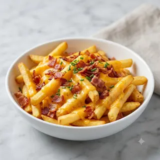 Patatas Cheddar Bacon