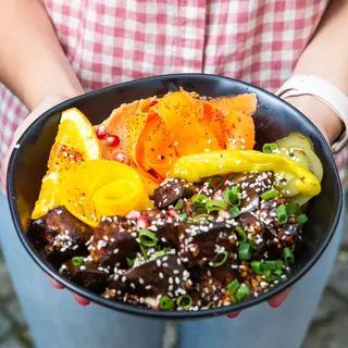 BAKŁAŻAN Z TEL AVIVU (vegan)